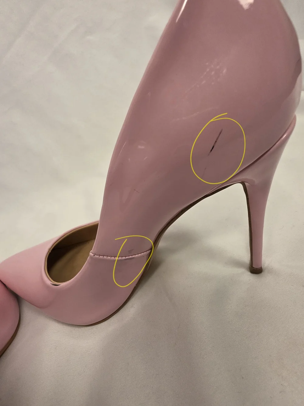 Steve Madden Pink Patent Vala Pumps - AS IS Size 7